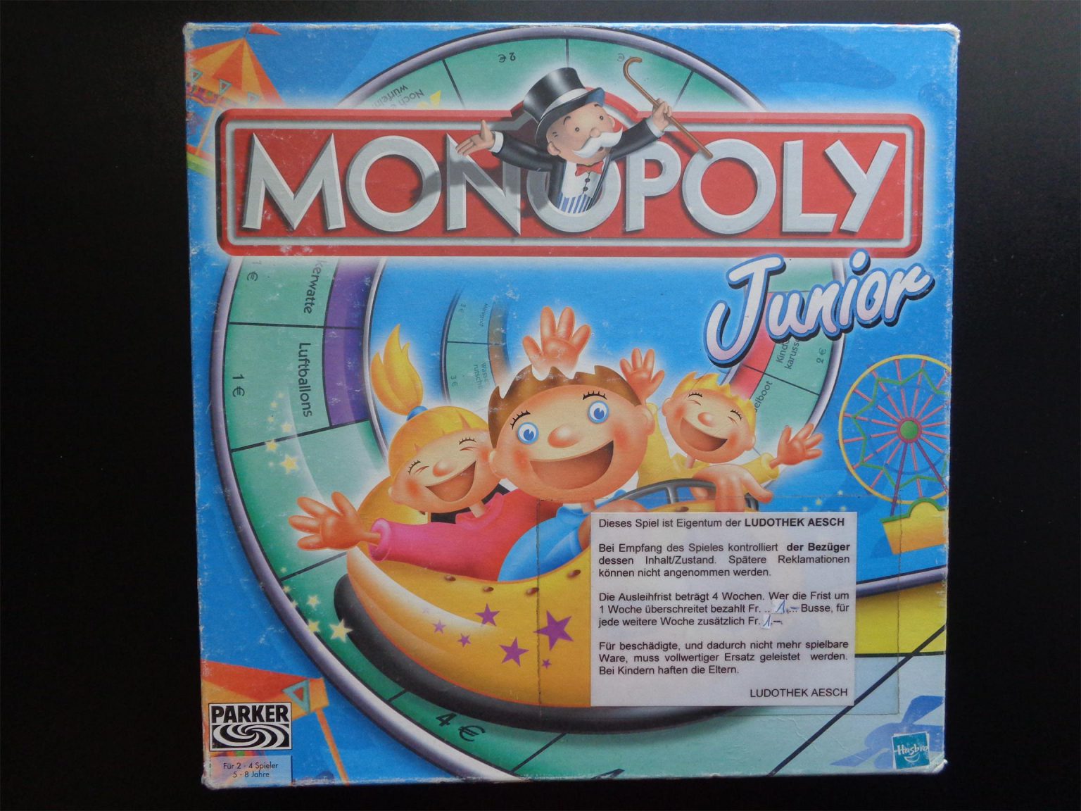 monopoly junior rules only 1
